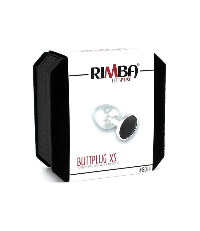 Rimba - Buttplug XS met kristal (unisex)