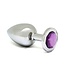 Rimba Rimba - Buttplug GROOT met kristal (unisex)