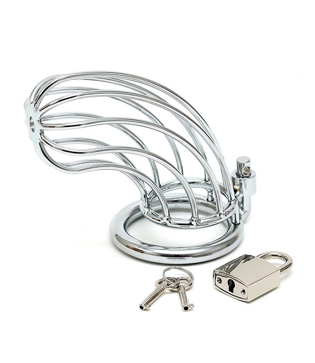 Rimba - Metalen penis kuisheids gordeltje met hangslot