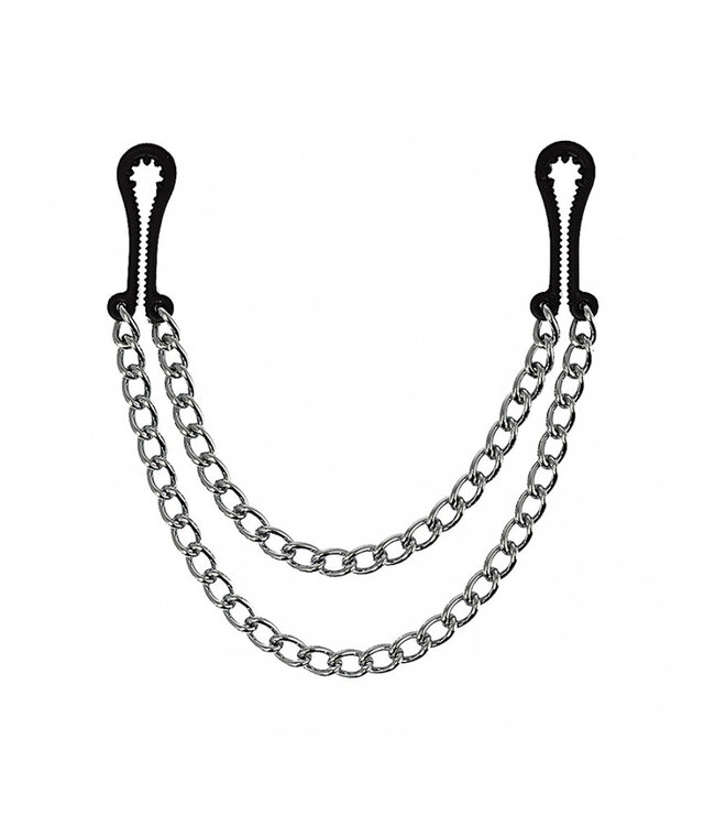 Rimba - Tepelklemmen Kunststof met dubbele ketting