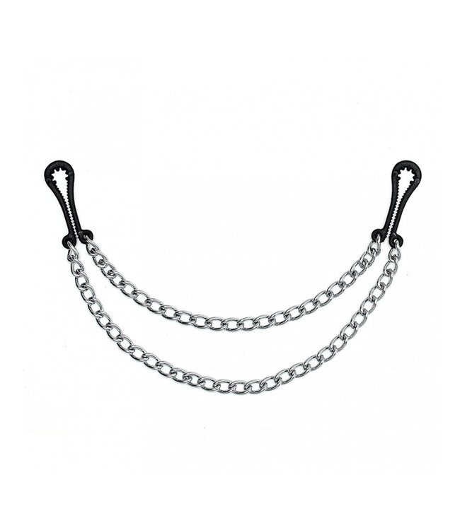 Rimba - Tepelklemmen Kunststof met dubbele ketting