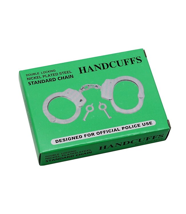 Rimba - Metal politie handboeien extra zwaar