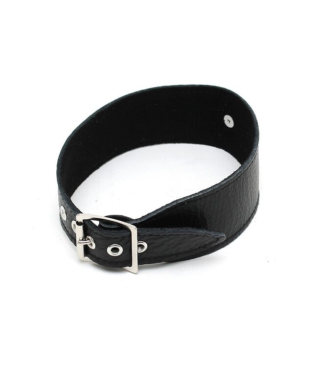 Rimba - Halsband met ring, 4 cm. breed