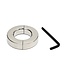 Rimba Rimba Bondage Play - RVS Ballstretcher met inbussleutel (hoogte 1.5 cm)