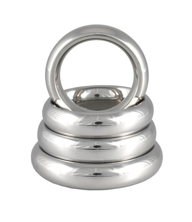Rimba - Donut Cockring RVS. 1.5 cm. breed