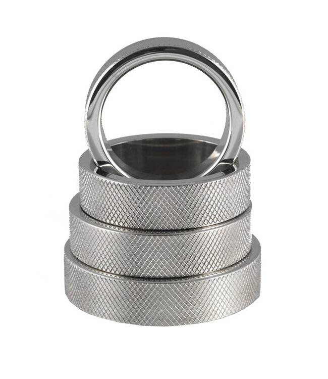 Rimba - Cockring in hoogwaardig RVS. 1.5 cm. breed