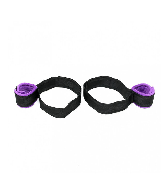 Rimba - Soft Bondage klittenband bovenbeen- aan polsboei  ( 2 stuks)