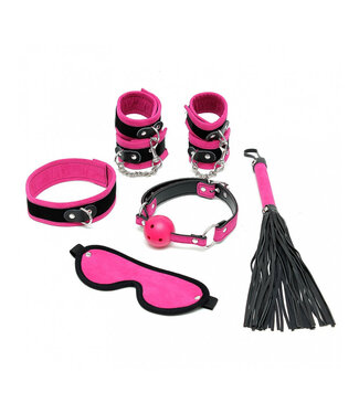 Rimba Rimba - Soft bondage starter set met klittenband (6-delig)