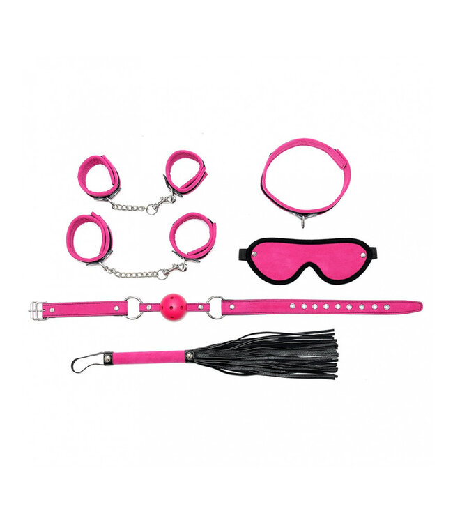 Rimba - Soft bondage starter set met klittenband (6-delig)