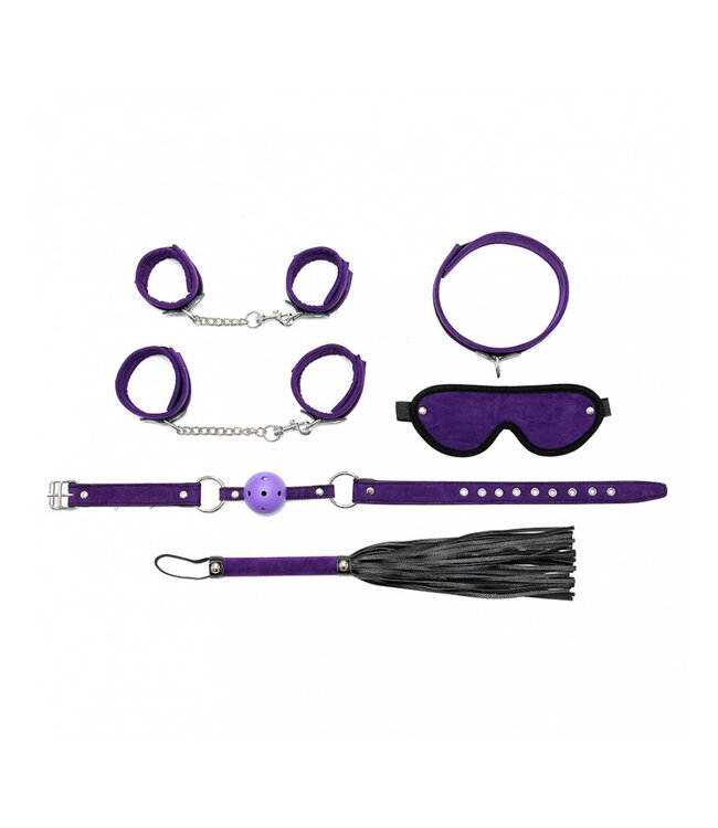 Rimba - Soft bondage starter set met klittenband (6-delig)