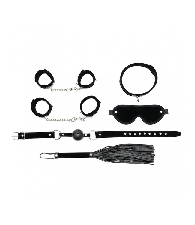 Rimba - Soft bondage starter set met klittenband (6-delig)