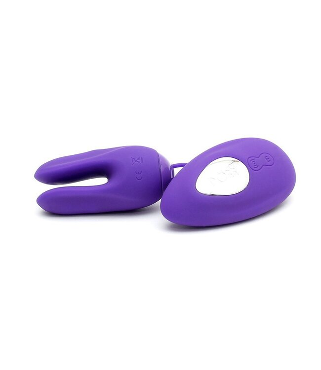DORR - Ozzy - Rabbit Egg Vibrator + Lay-on Vibrator - Paars