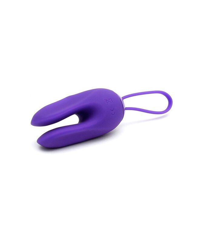 DORR - Ozzy - Rabbit Egg Vibrator + Lay-on Vibrator - Paars