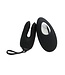 Rimba DORR - Ozzy - Rabbit Egg Vibrator + Lay-on Vibrator - Zwart