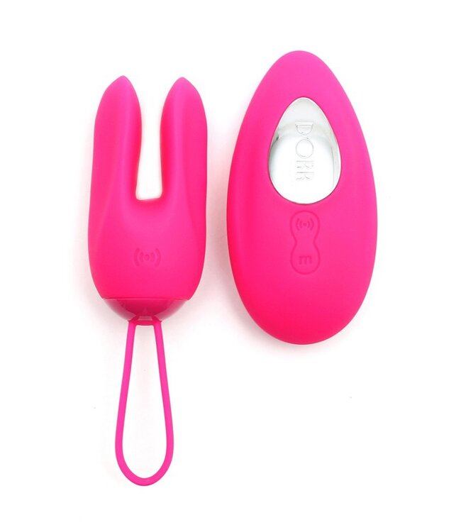 DORR - Ozzy - Rabbit Egg Vibrator + Lay-on Vibrator - Roze
