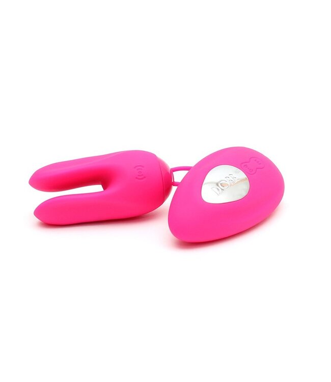 DORR - Ozzy - Rabbit Egg Vibrator + Lay-on Vibrator - Roze
