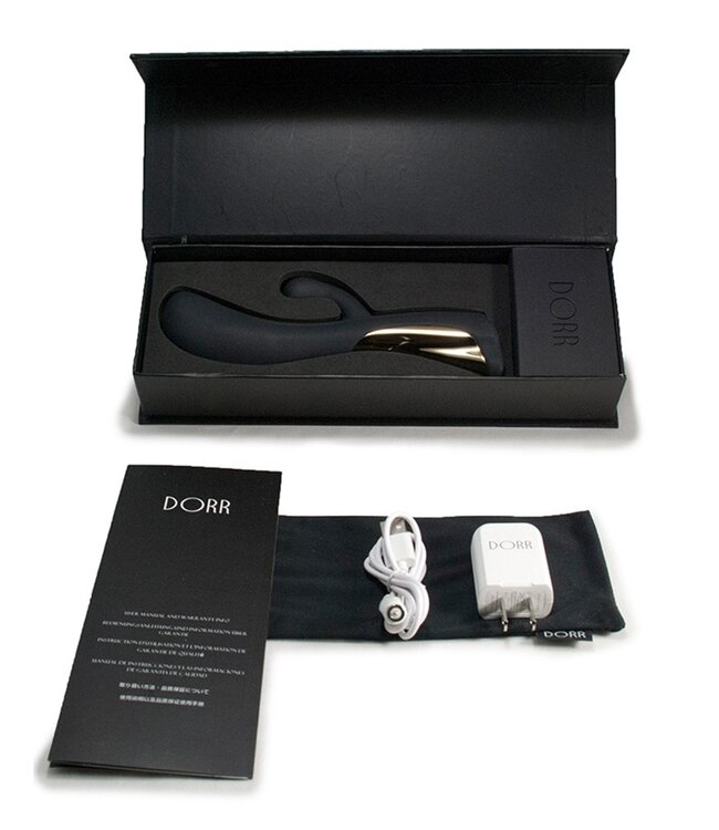 DORR - Iora - Rabbit Vibrator - Zwart