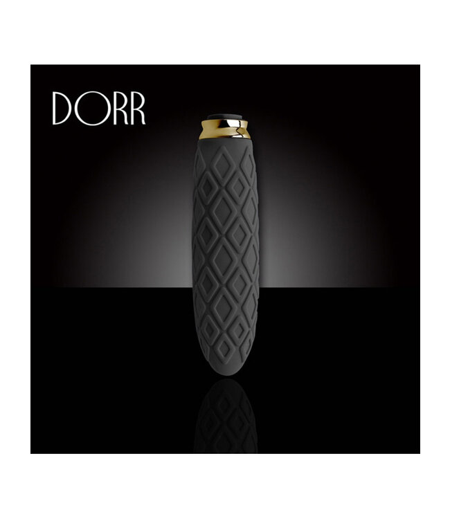 DORR - Foxy Mini Diamond - Mini Vibrator - Zwart