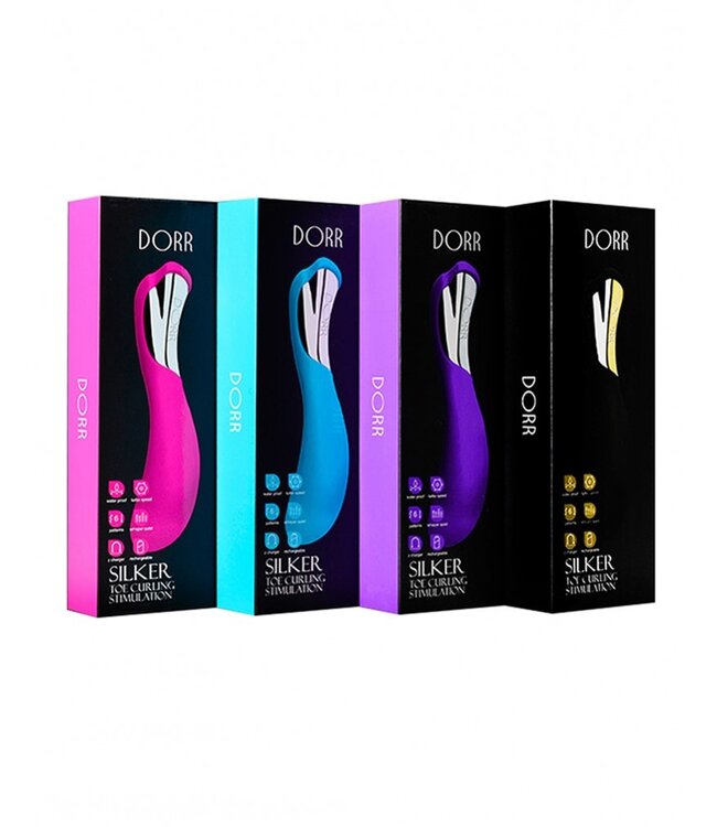 DORR - Silker - G-Spot Vibrator - Zwart