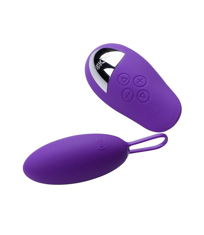 DORR - Spot - Draadloos Duo Ei + Oplegvibrator - Paars