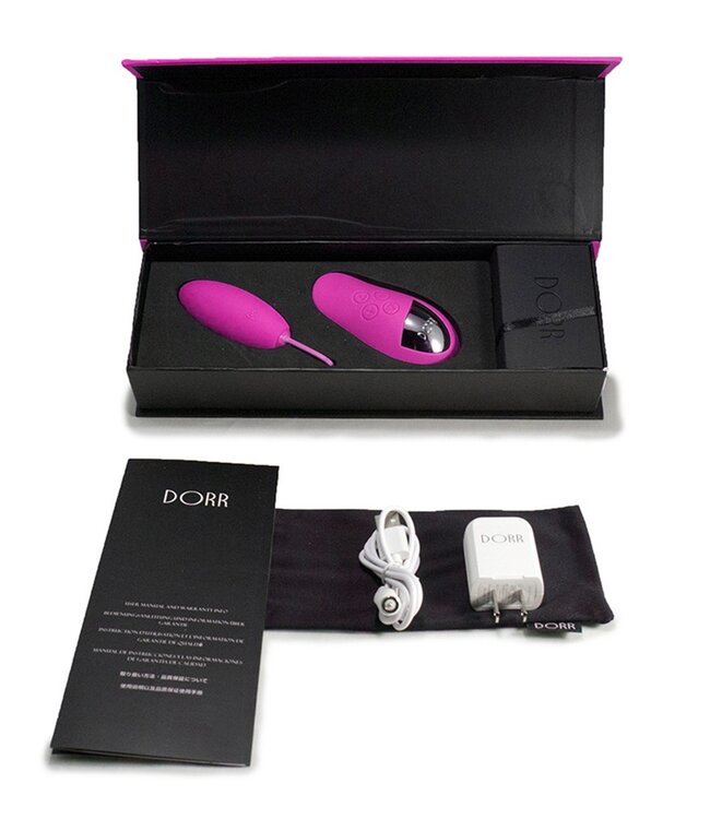 DORR - Spot - Draadloos Duo Ei + Oplegvibrator - Roze