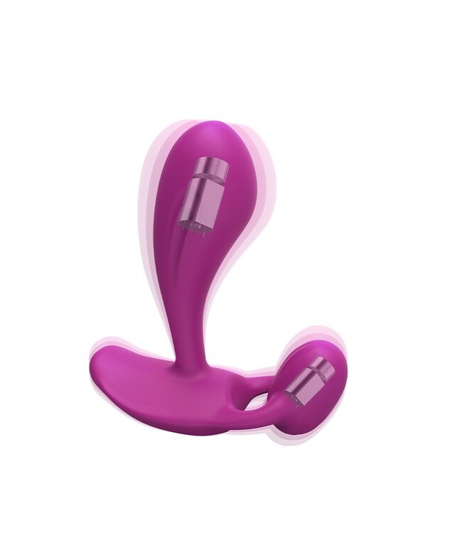 Love to Love - Witty - P&G Vibrator met Afstandsbediening - Roze