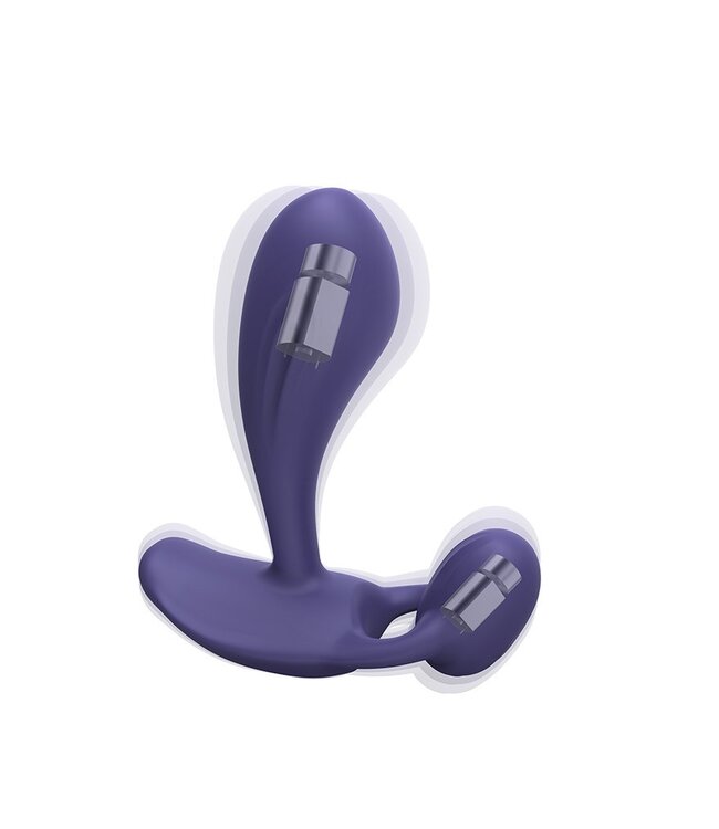 Love to Love - Witty - P&G Vibrator met Afstandsbediening - Indigo