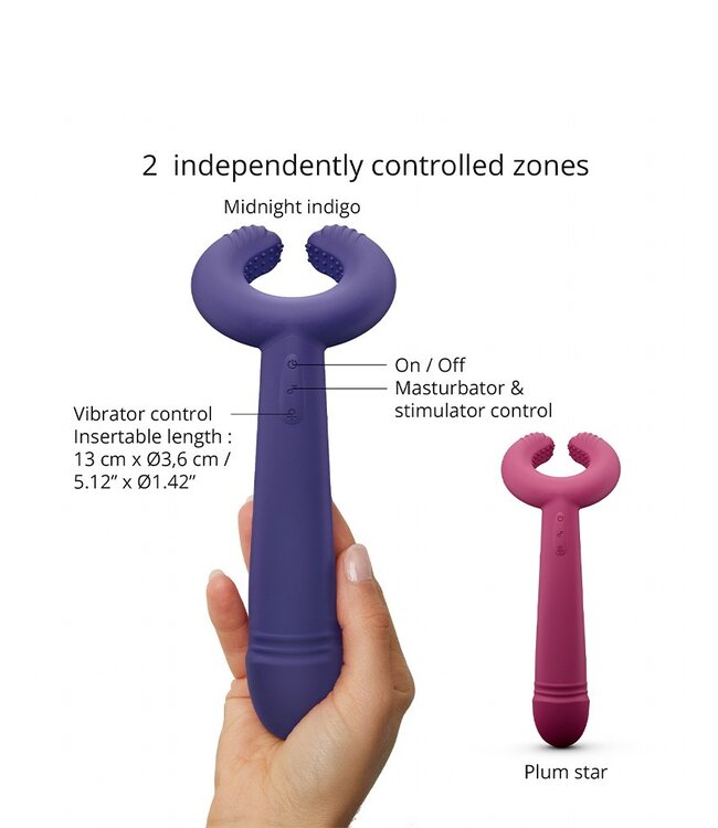 Love to Love - Please Me - Multi-Vibrator - Indigo