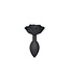 Rimba Love to Love - Open Roses Maat L - Butt Plug - Zwart