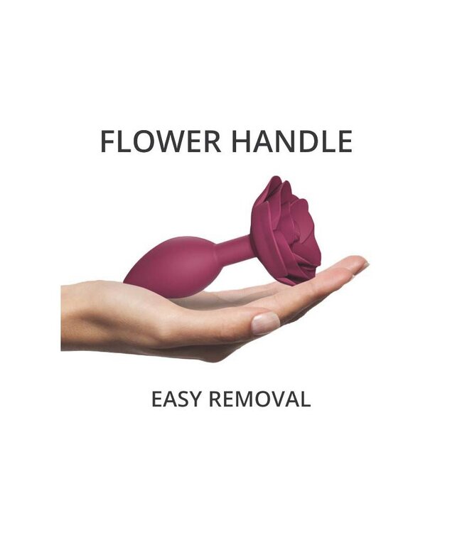Love to Love - Open Roses Maat M - Butt Plug - Plum