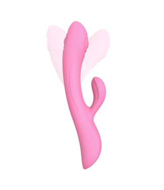 Rimba Love to Love - Bunny & Clyde - Rabbit Vibrator - Roze