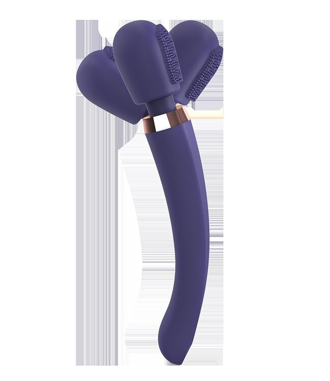 Love to Love - Brush Crush - Wandvibrator - Indigo