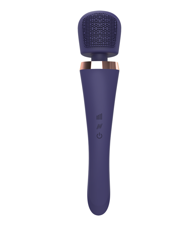 Love to Love - Brush Crush - Wandvibrator - Indigo