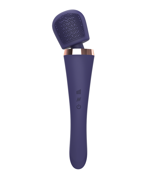 Love to Love - Brush Crush - Wandvibrator - Indigo