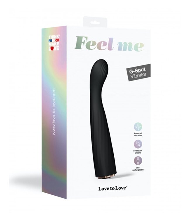 Love to Love - Vibrating Feel Me - G-Spot Vibrator - Zwart