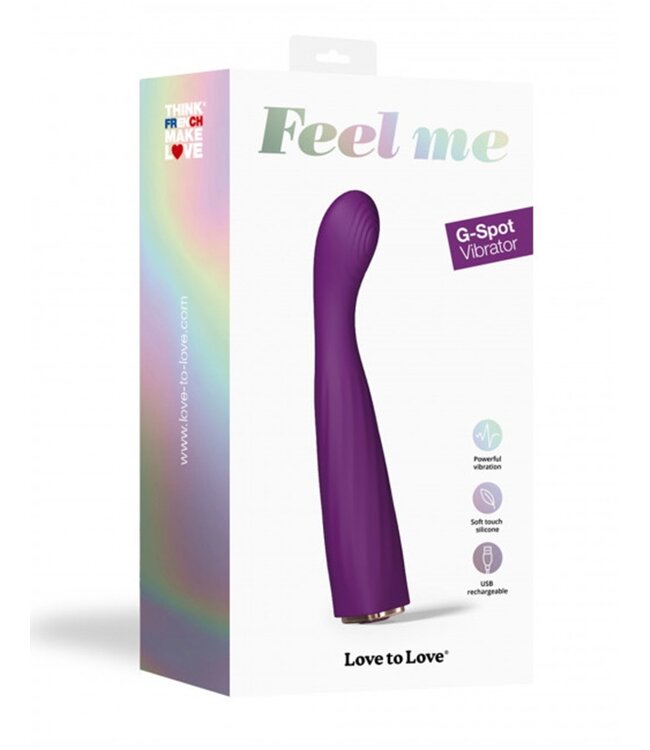 Love to Love - Vibrating Feel Me - G-Spot Vibrator - Paars