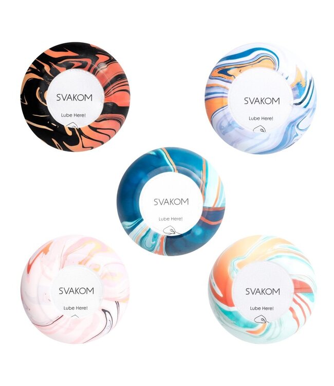 SVAKOM - Hedy X - Mini Masturbators - 5 stuks
