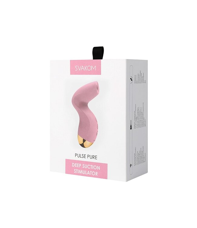 SVAKOM - Pulse Pure - Luchtdruk Vibrator - Roze