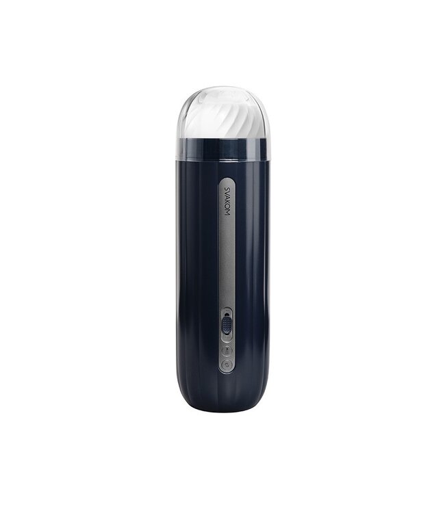 SVAKOM - Hannes Neo - Interactieve Throbbing Masturbator met App Control - Donkerblauw