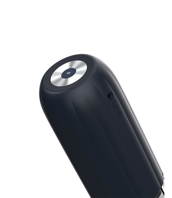 SVAKOM - Alex Neo 2 - Interactieve Thrusting Masturbator met App Control - Donkerblauw