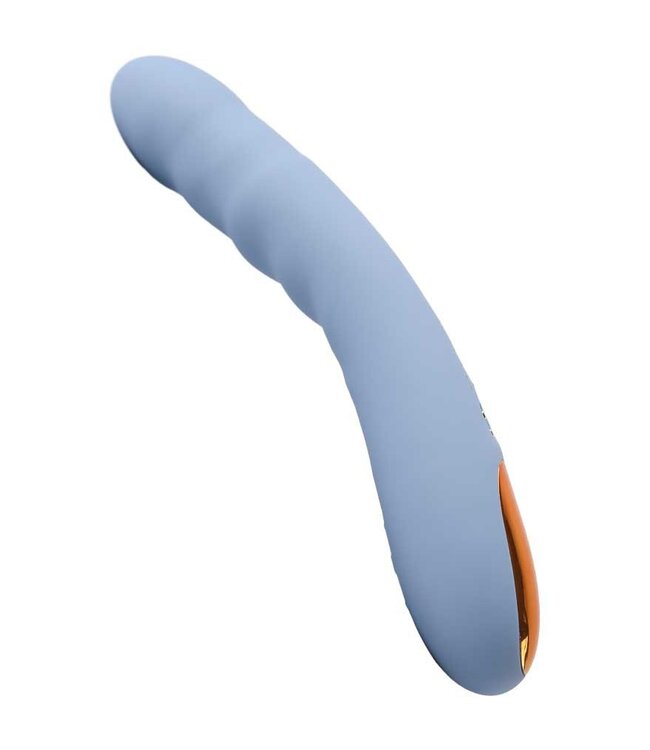 SVAKOM - Ava Neo - Thrusting Vibrator - Blauw