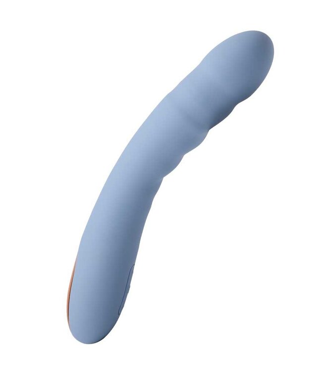 SVAKOM - Ava Neo - Thrusting Vibrator - Blauw