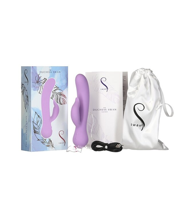 Swan - Special Duchess - Rabbit Vibrator - Lila