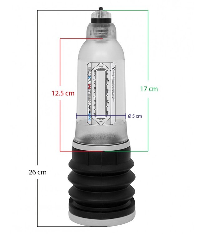 Bathmate Hydromax 5 Crystal Clear