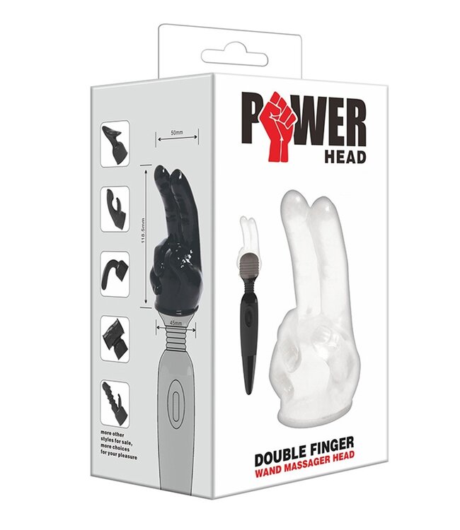 POWER - Massager Head Double Finger