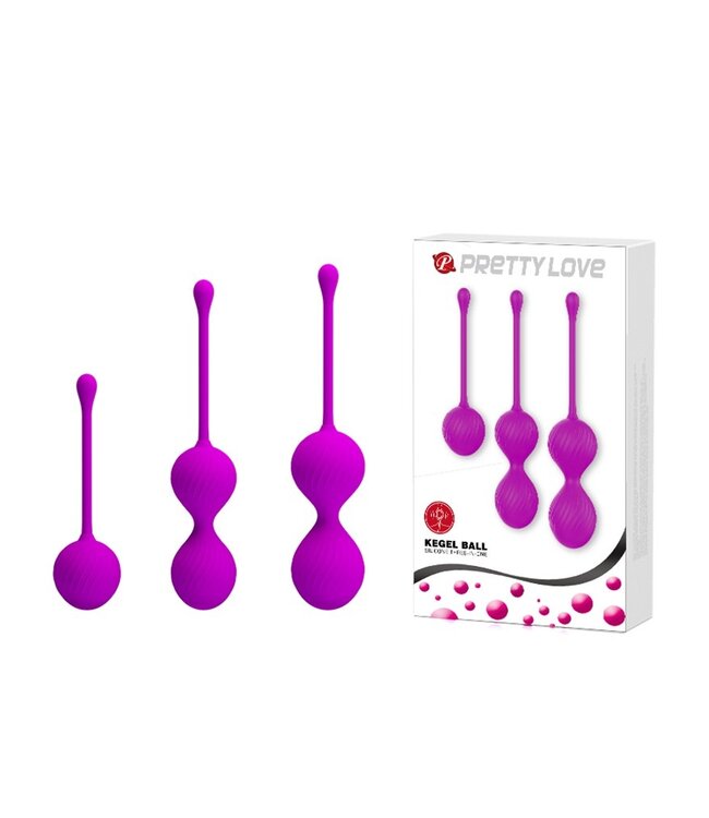 Pretty Love Kegel Ball training set