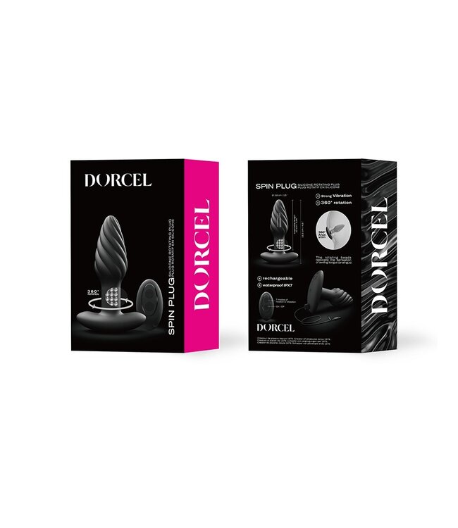 Dorcel - Spin Plug - Zwart