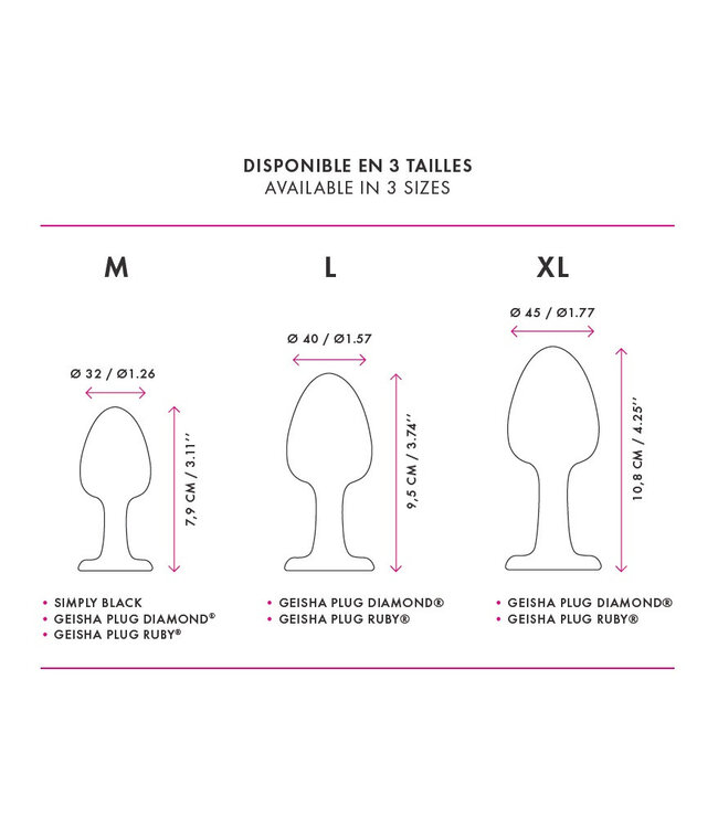 Dorcel - Geisha Plug Diamond L - 6071304