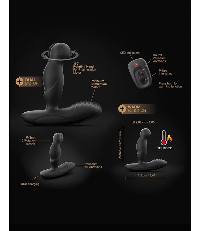 Dorcel P-Swing Remote control prostate massager - 6072066