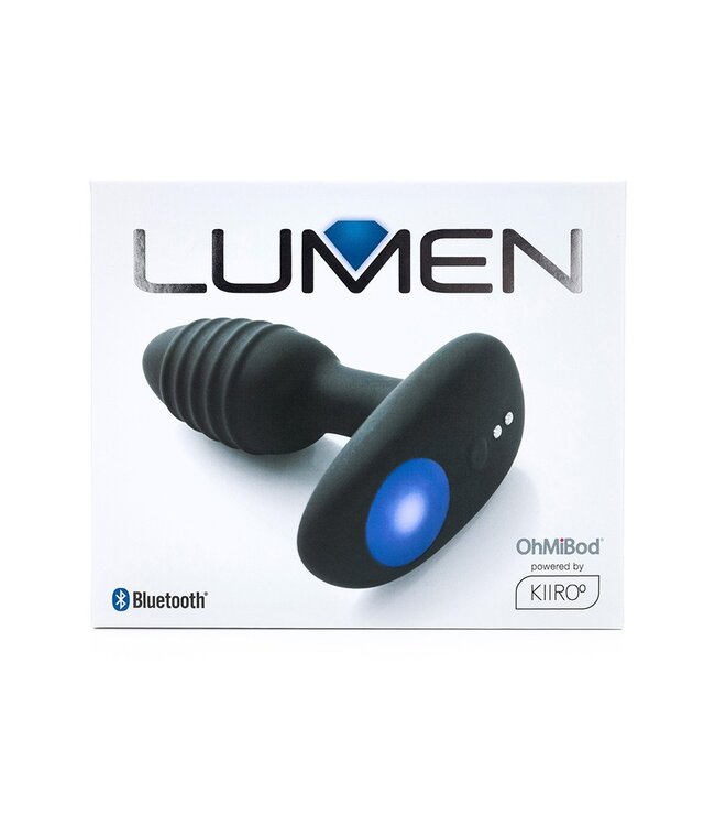 Kiiroo OhMiBod - Lumen - Interactieve Butt Plug - Zwart